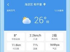 本地最精准的天气预报，你的出门决策指南
