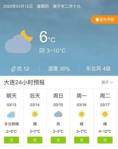 大连天气预报30天，海滨城市的晴雨表与生活指南