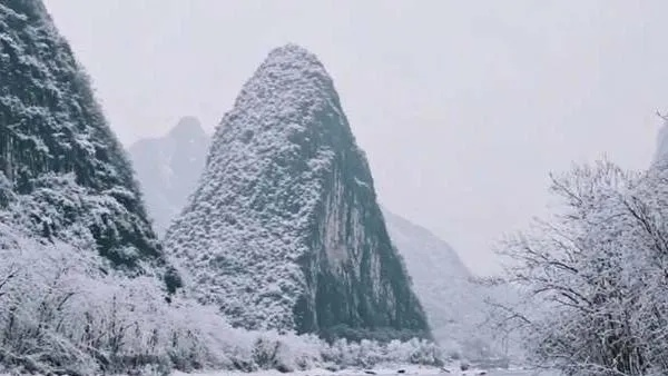 桂林最冷的三个月份，冬日里的山水柔情